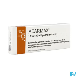 ACARIZAX 12 SQ-HDM LYOPH ORAL 30
