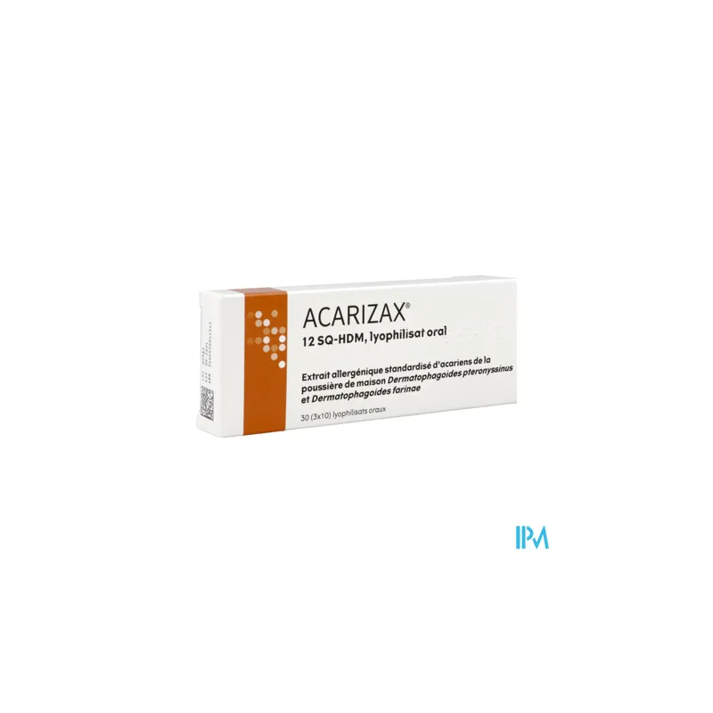 ACARIZAX 12 SQ-HDM LYOPH ORAL 30