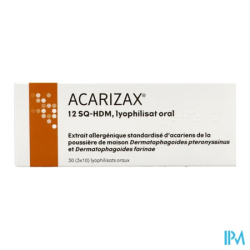 ACARIZAX 12 SQ-HDM LYOPH ORAL 30