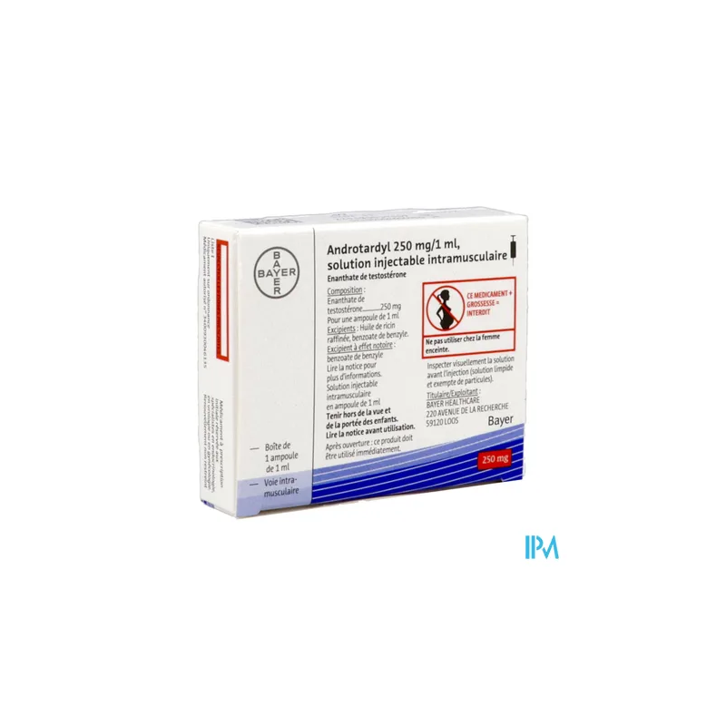 ANDROTARDYL 250MG/1ML AMP IM 1