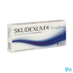 SKUDEXUM 75MG/25MG CPR 10