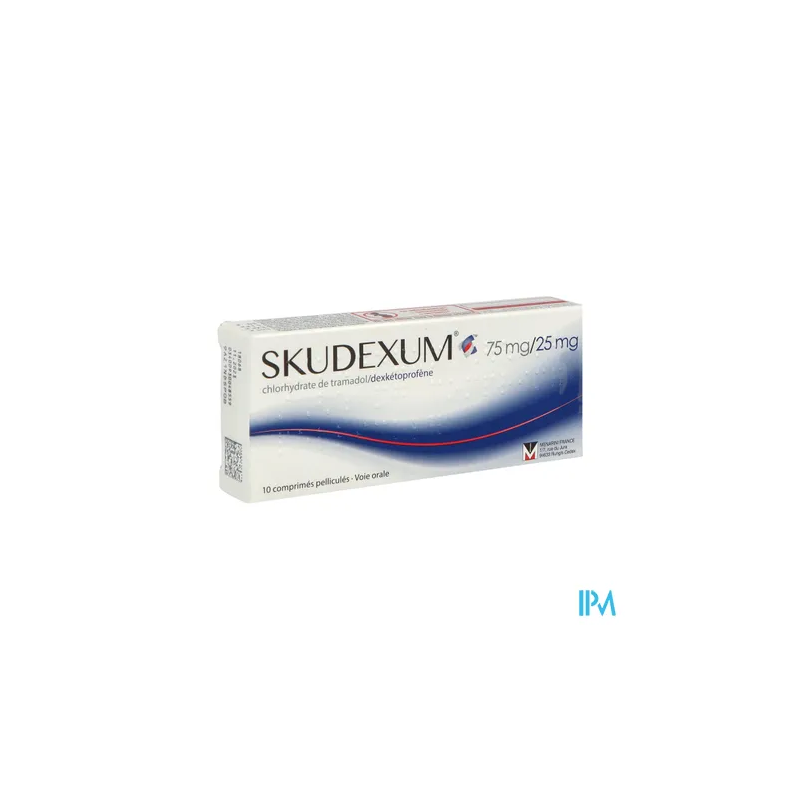 SKUDEXUM 75MG/25MG CPR 10