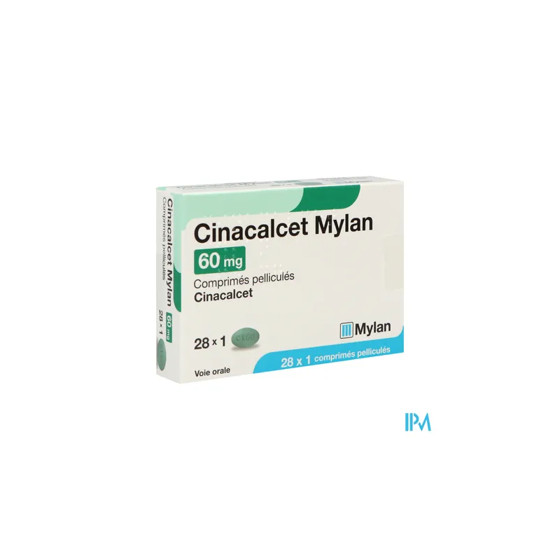 CINACALCET 60MG MYLAN CPR 28X1