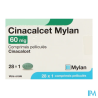 CINACALCET 60MG MYLAN CPR 28X1