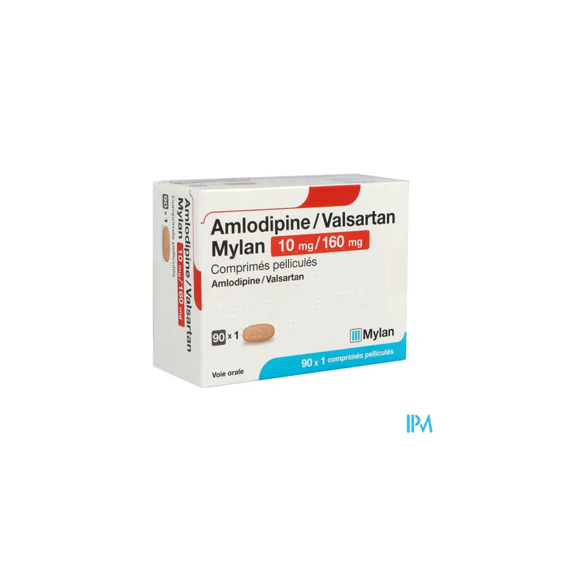 AMLODIPINE/VALSA 10/160MG MYL 90X1