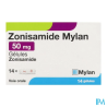 ZONISAMIDE 50MG MYL GELULE 14