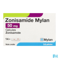 ZONISAMIDE 50MG MYL GELULE 14