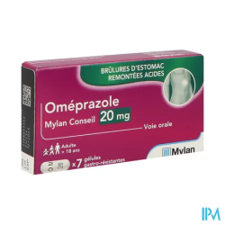 OMEPRAZOLE 20MG VTS CONS GEL 7
