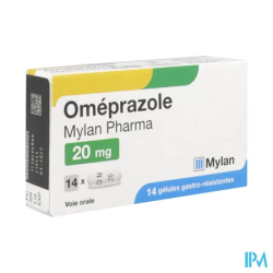 OMEPRAZOLE 20MG VTS GELULE 14