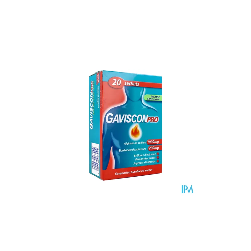 GAVISCONPRO MENTHE SACHET 10ML 20