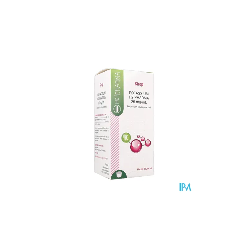 POTASSIUM H2 PHAR 25MG/ML SP 200ML