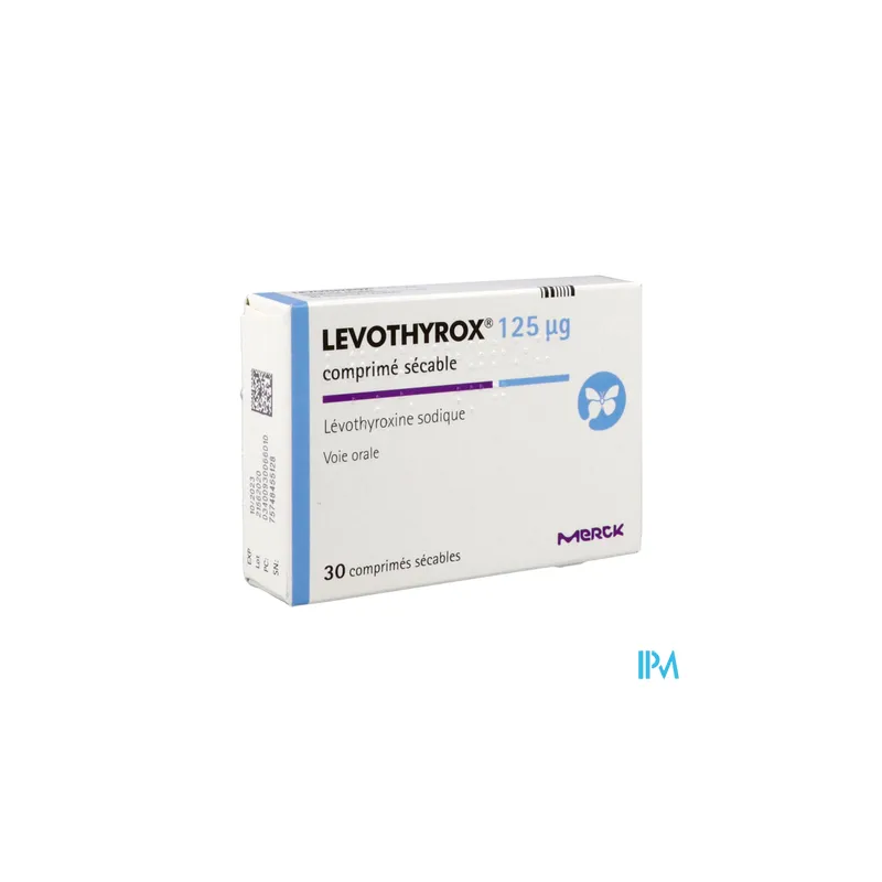 LEVOTHYROX 125MCG CPR SECABLE 30