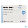 LEVOTHYROX 125MCG CPR SECABLE 30