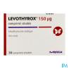LEVOTHYROX 150MCG CPR SECABLE 30