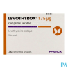 LEVOTHYROX 175MCG CPR SECABLE 30