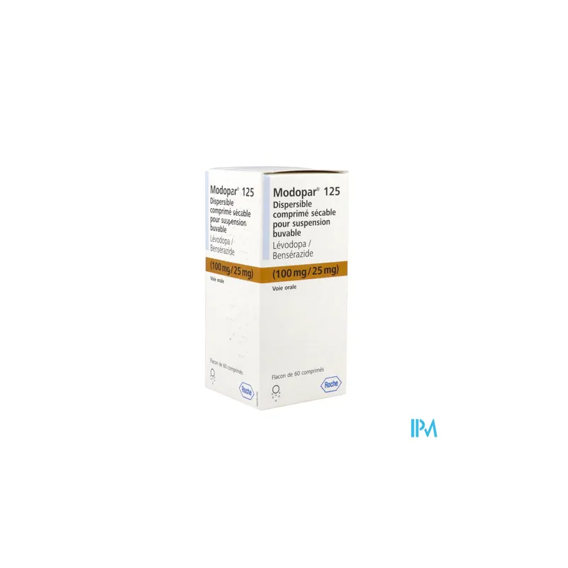 MODOPAR 125MG FL CPR DISPER SEC 60