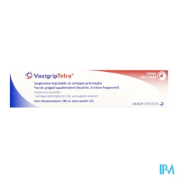 VAXIGRIPTETRA SER+AIG 0,5ML 1