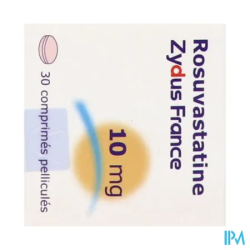 ROSUVASTATINE 10MG ZYDUS CPR 30