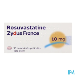 ROSUVASTATINE 10MG ZYDUS CPR 30