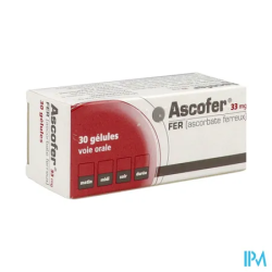 ASCOFER 33MG GELULE 30