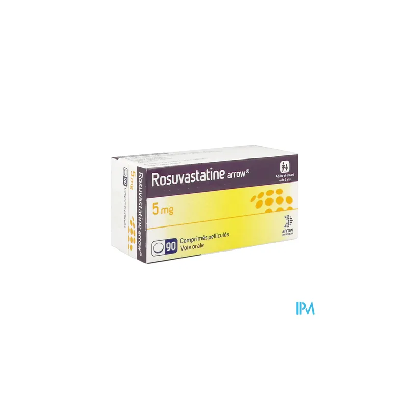 ROSUVASTATINE 5MG ARROW CPR 90