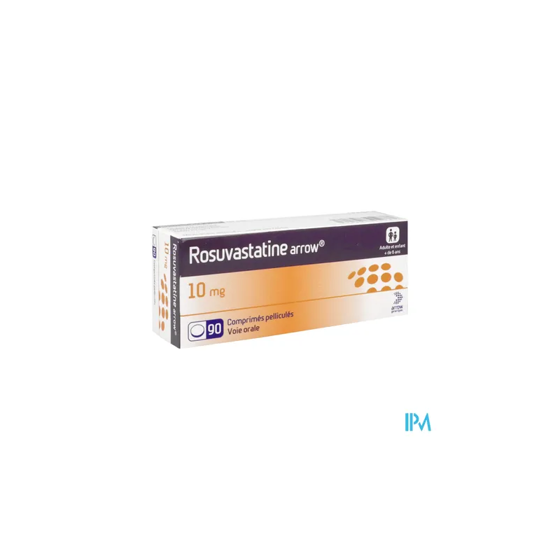 ROSUVASTATINE 10MG ARROW CPR 90