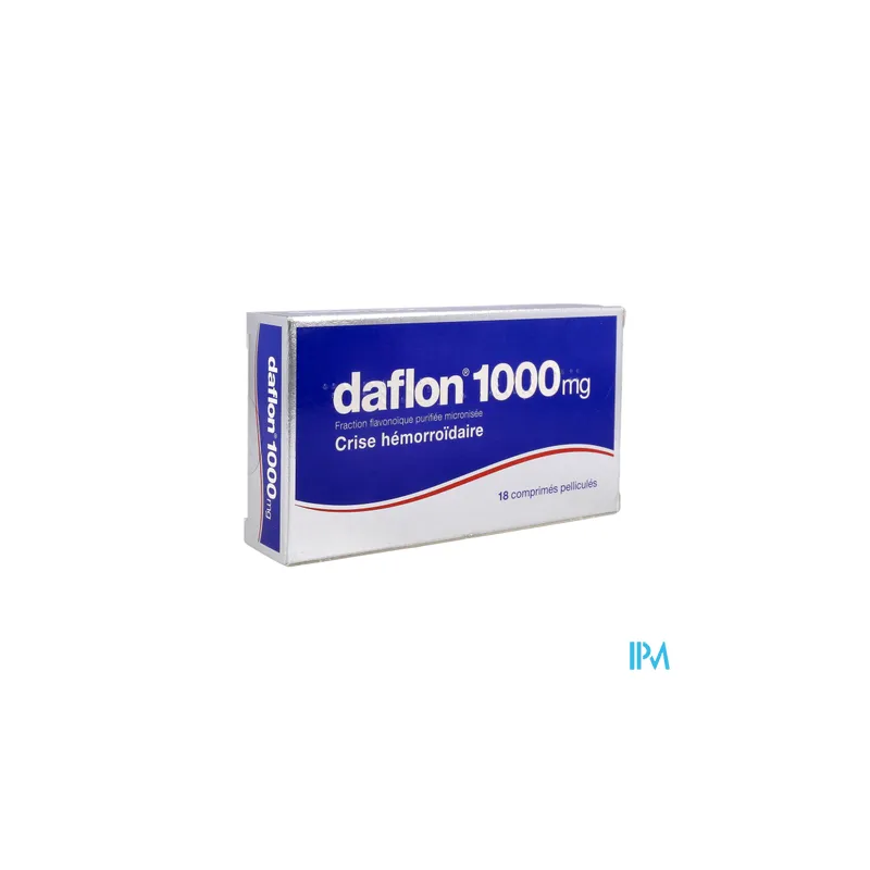 DAFLON 1 000MG CPR 18
