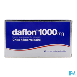 DAFLON 1 000MG CPR 18