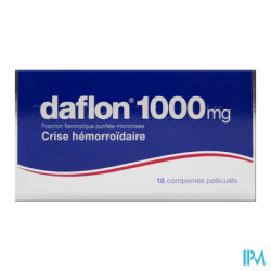 DAFLON 1 000MG CPR 18