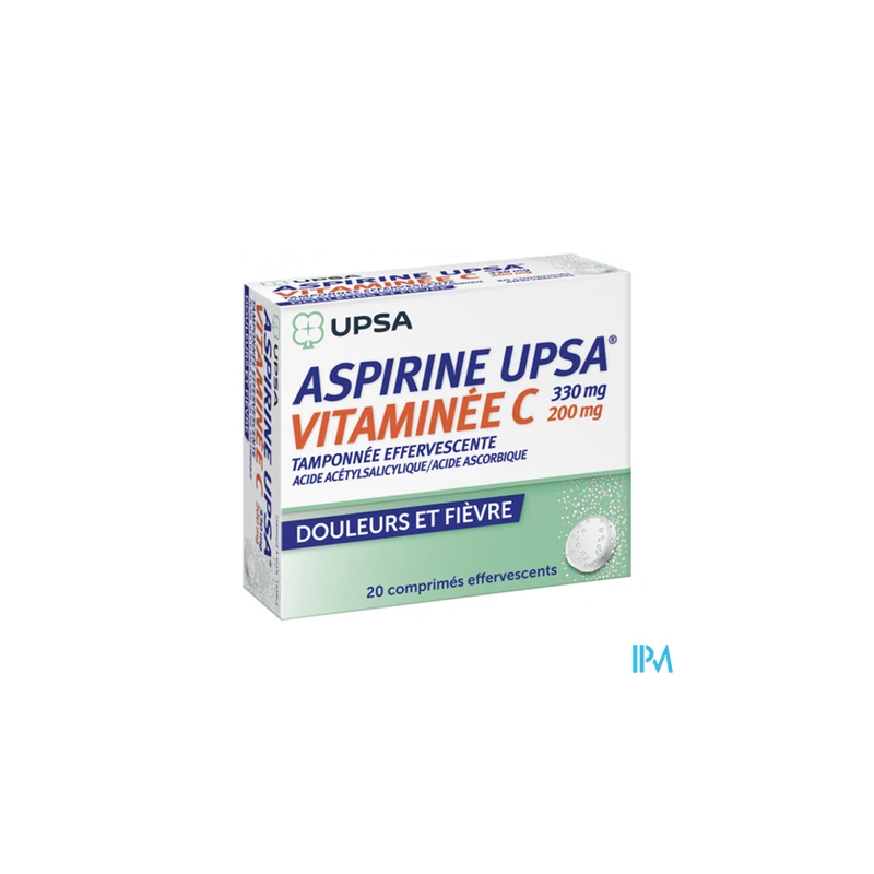 ASPIRINE VIT C UPSA CPR EFF 20