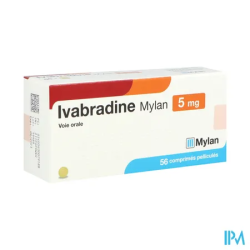 IVABRADINE 5MG VIATRIS CPR 56