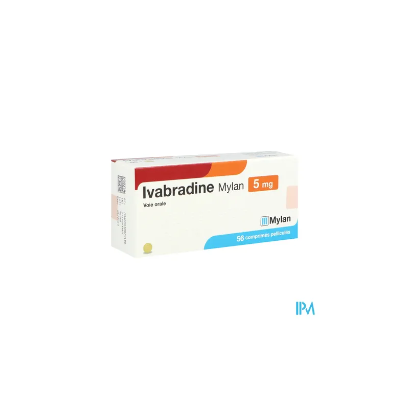 IVABRADINE 5MG VIATRIS CPR 56
