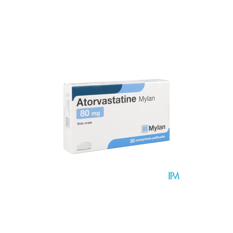 ATORVASTATINE 80MG VIATRIS CPR 30