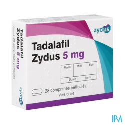 TADALAFIL 5MG ZYDUS CPR 28