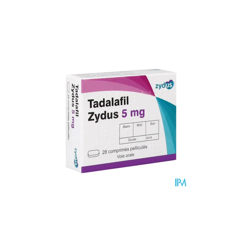 TADALAFIL 5MG ZYDUS CPR 28
