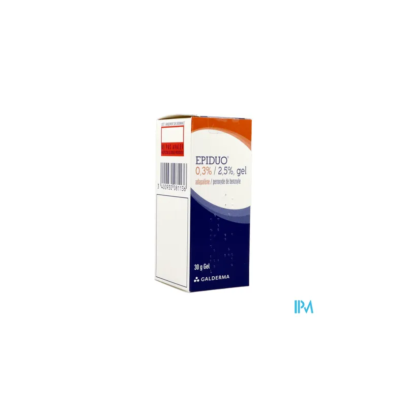 EPIDUO 0,3%/2,5% GEL POMPE 30G