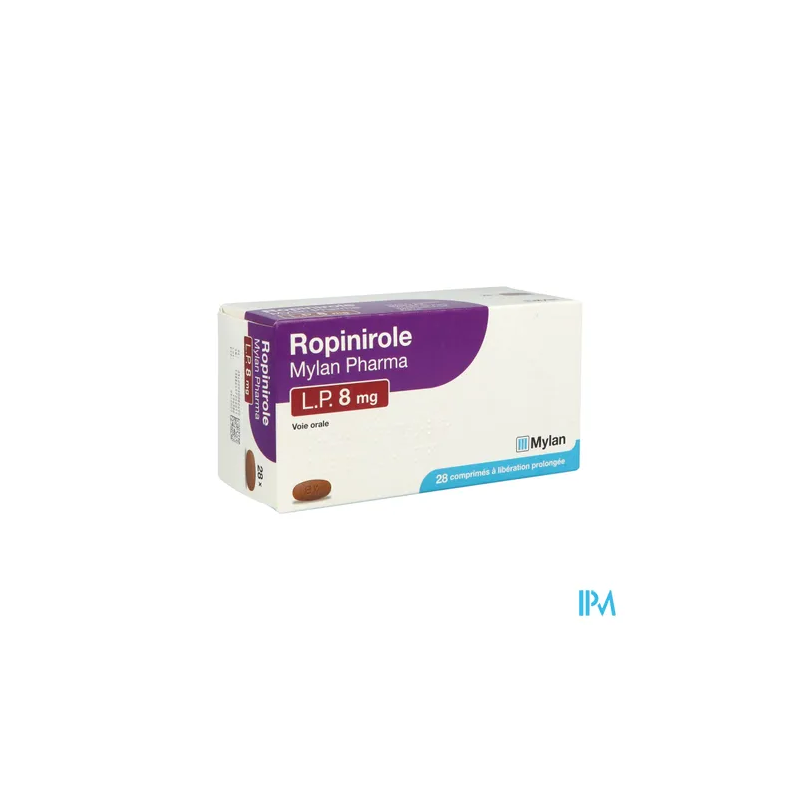 ROPINIROLE LP 8MG VIATRIS CPR 28