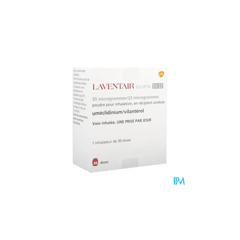 LAVENTAIR ELLIPT 55/22MCG PD INH30