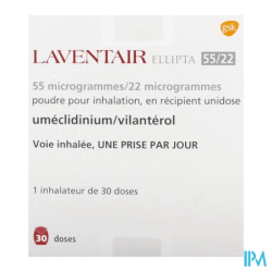 LAVENTAIR ELLIPT 55/22MCG PD INH30
