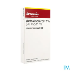 AETOXISCLEROL 1% SOL INJ+KIT AMP 2