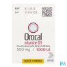 OROCAL D3 500MG/1000UI CPR 30