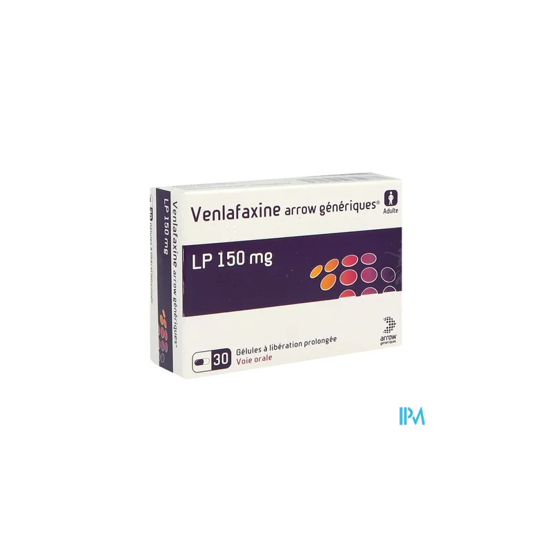 VENLAFAXINE LP 150MG ARROW GEL 30
