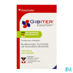 GIBITER EASYHAL 160/4,5MCG INH 1