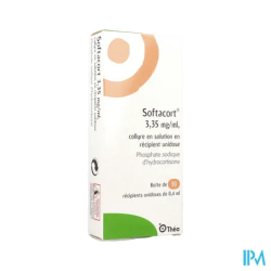 SOFTACORT 3,35MG/ML COL 0,4ML 30