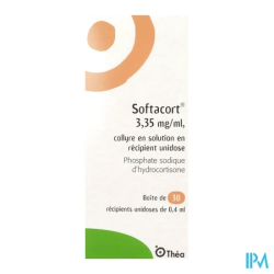 SOFTACORT 3,35MG/ML COL 0,4ML 30