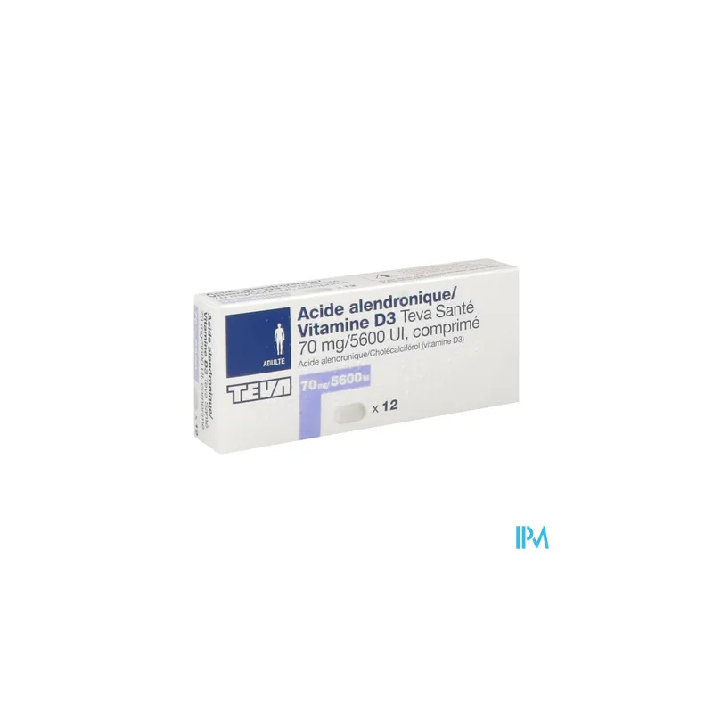 ALENDRON/VIT D3 70MG/5 600UI TEV12