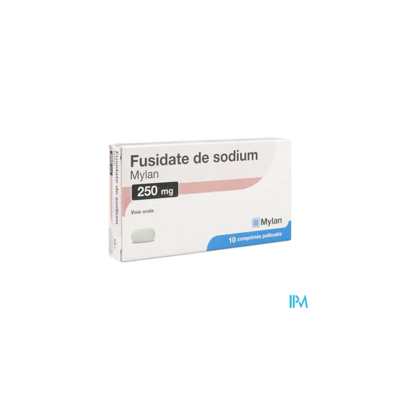 FUSIDATE SODIUM 250MG VTS CPR 10