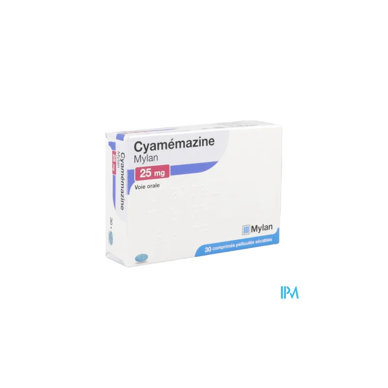 CYAMEMAZINE 25MG VTS CPR SEC 30