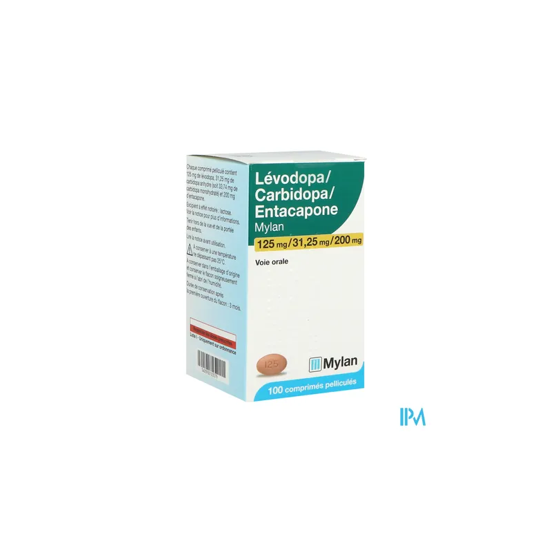 LEVO/CARB/EN 125/31,25/200MG VT100