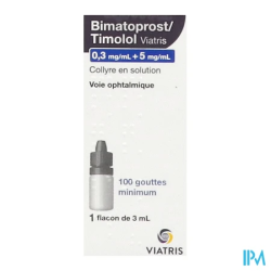 BIMAT/TIMO 0,3MG+5MG/ML VTS COL3ML